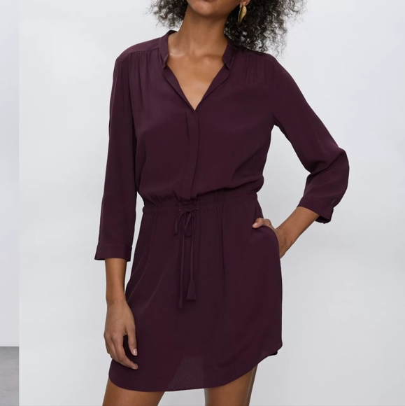 Aritzia Baton Bennett Cardamon Dress XXS - Picture 2 of 3